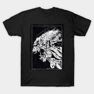 PUMPKINHEAD (Black anfìd White) T-Shirt